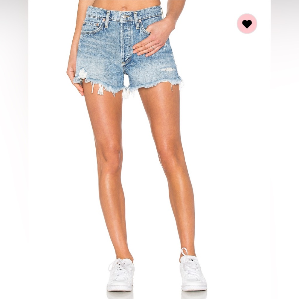Parker Vintage Cut Off Short in Swapmeat